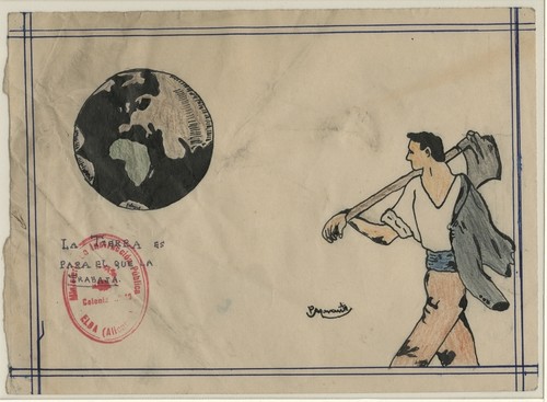 Children's Drawings, Spanish Civil War