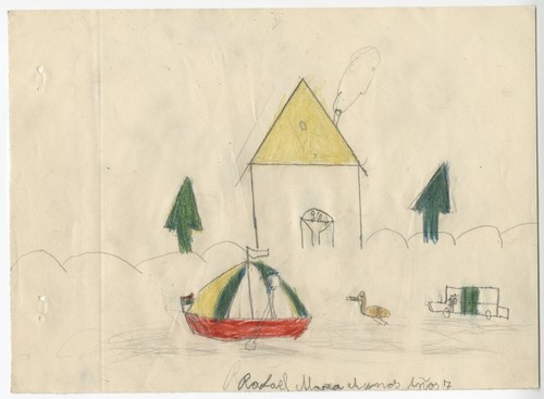 Children's Drawings, Spanish Civil War