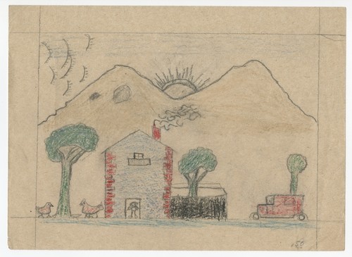 Children's Drawings, Spanish Civil War