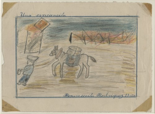 Children's Drawings, Spanish Civil War