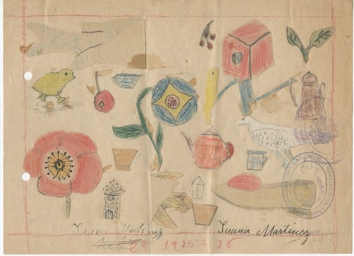 Children's Drawings, Spanish Civil War