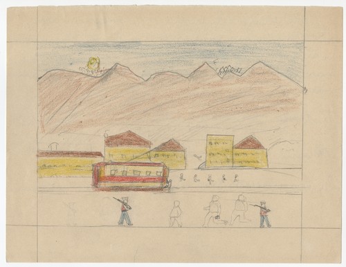 Children's Drawings, Spanish Civil War