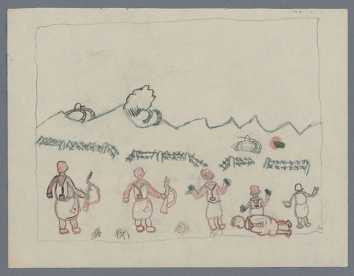 Children's Drawings, Spanish Civil War