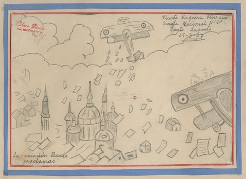 Children's Drawings, Spanish Civil War