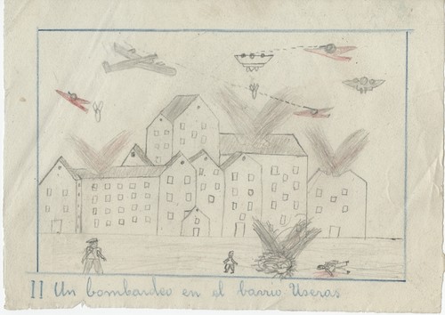 Children's Drawings, Spanish Civil War