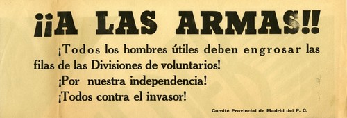 ¡¡A LAS ARMAS!!