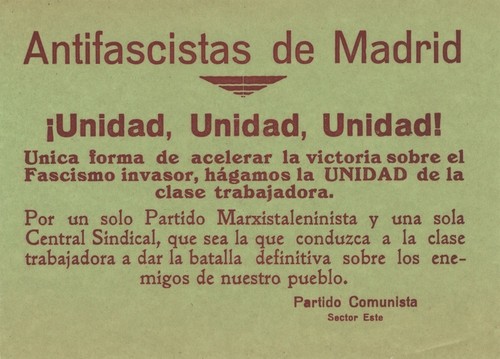 Antifascistas de Madrid