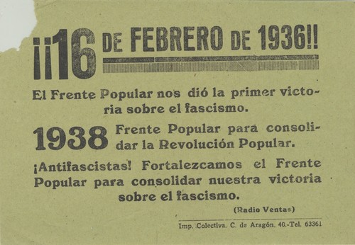 16 de Febrero de 1936!