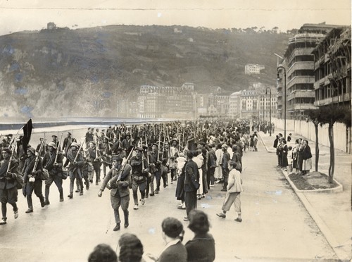 September 1936 - Spain - San Sebastian - Associated Press of Great Britain Ltd