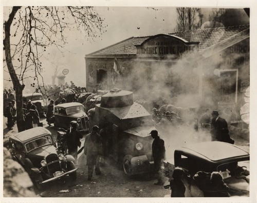 February 1939 - France - Le Perthus - Central Press Photos Ltd