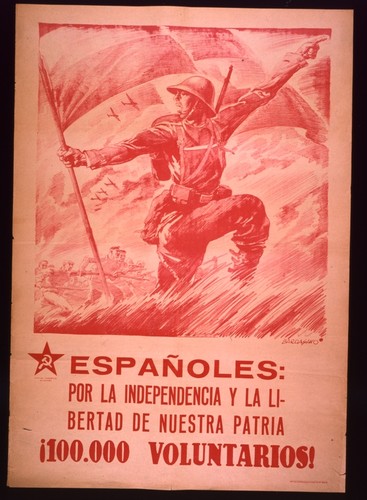 Españoles por la independencia y la libertad de nuestra patria--100,000 voluntarios!