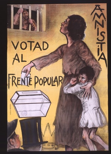 Votad al Frente Popular--amnistía