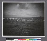 Evening over Heart Mountain Relocation Center