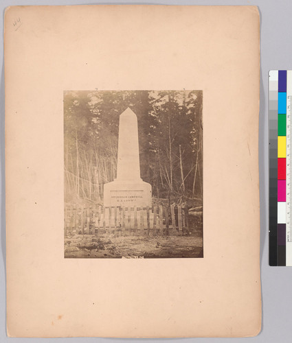 [Boundary monument at Point Roberts - Archibald Campbell, U.S. Comm.]