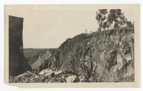 Damage to the Sweetwater Dam following the 1895 flood