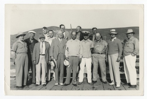 Men on a fishing trip, Baja California