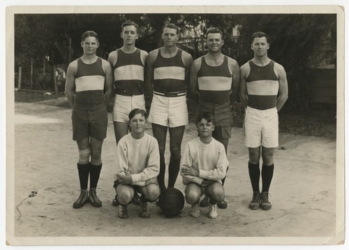 Fletcher family basketball team