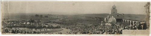 Dedication of Junípero Serra Museum, San Diego