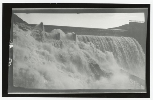 Lake Hodges Dam overflow