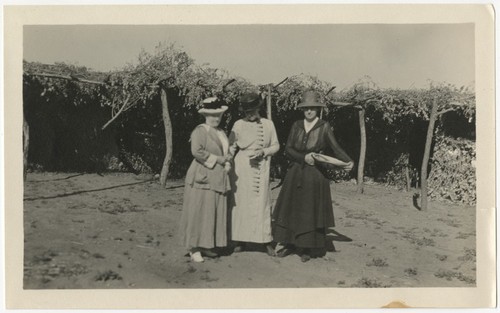 Unidentified women at Warner's Ranch