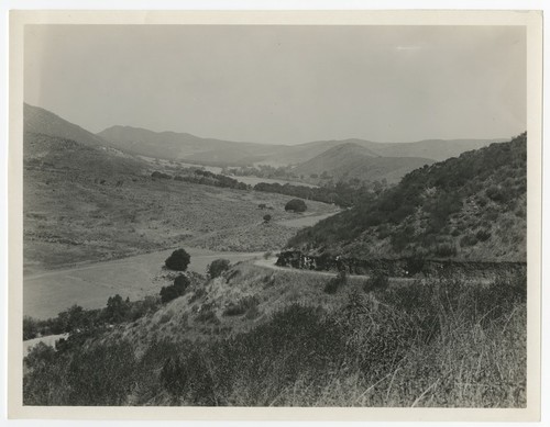 View of San Jose Valley (site of Warner's Ranch)