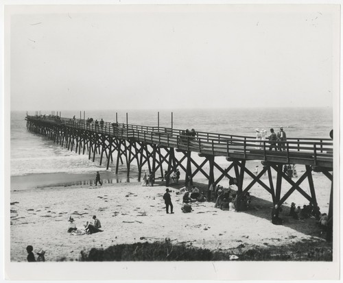 Del Mar beach and pier