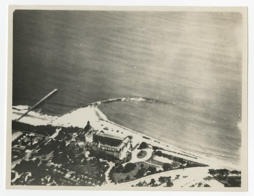 Aerial view of Hotel Del Coronado