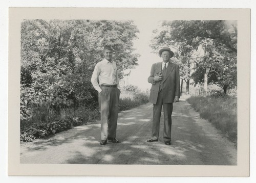 Ed Fletcher with grandson, Ed Fletcher III