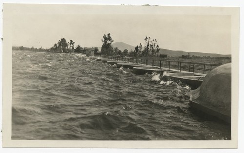 Rough water on Lake Murray