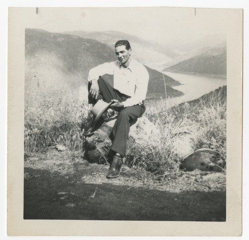 Louie Silva at El Capitan Lake