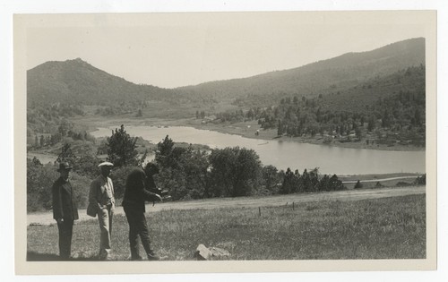 Photographing Lake Cuyamaca