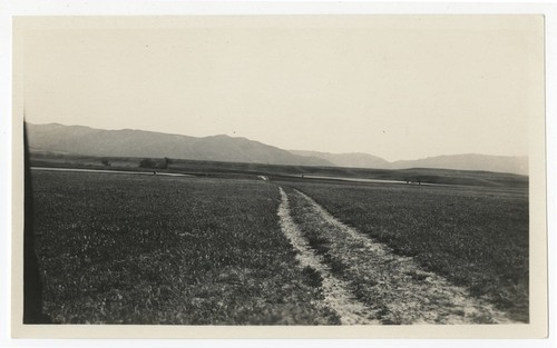 Unpaved road at Warner's Ranch