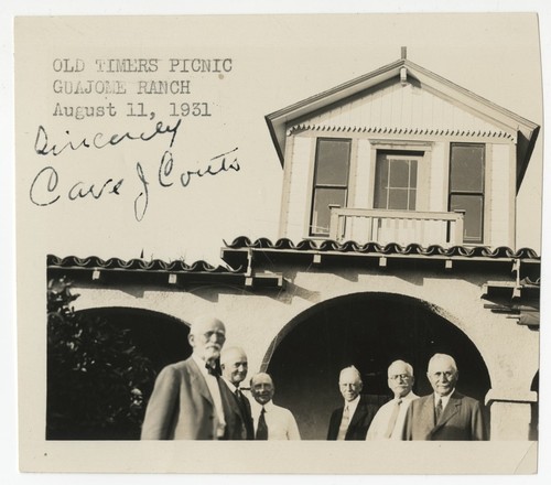 Old timers' picnic, Guajome Ranch