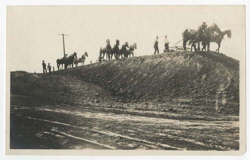 Mountain Springs grade construction