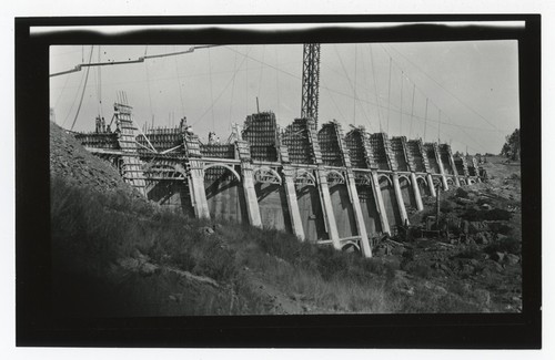 Construction of Lake Murray Dam