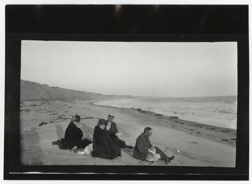 Ed and Mary Fletcher with friends at Solana Beach