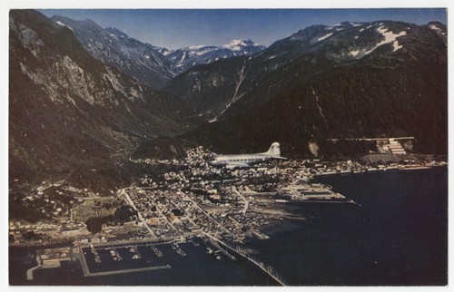 Clipper over Juneau, Alaska