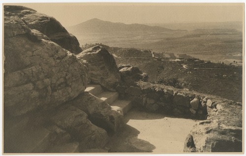 View towards the northwest from Mount Helix summit