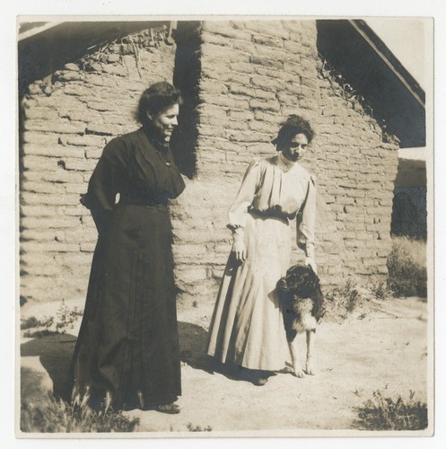 Susan Fletcher with daughter at Warner Hot Springs