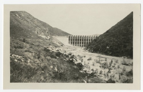 Lake Hodges Dam overflow