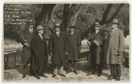 Old timers' back country trip to Eagle's Nest