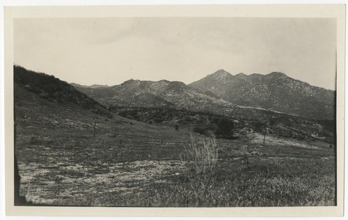 Landscape near Warner's Ranch