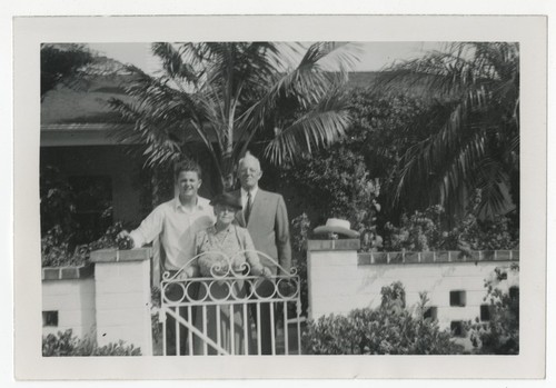 Ed and Mary Fletcher with grandson, Ed Fletcher III