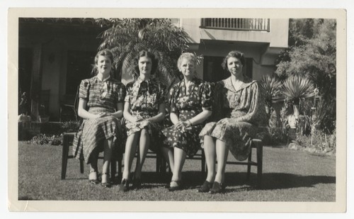 Mary Fletcher with daughters