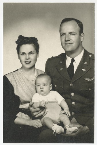 Eugene and Claire Fletcher with son, Eugene Jr