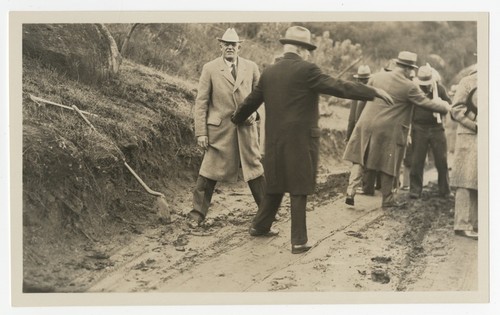 Ed Fletcher at the El Capitan Dam groundbreaking