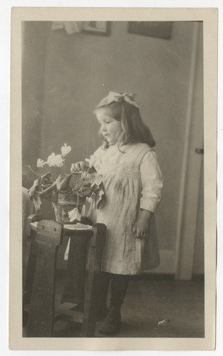 Catherine Fletcher Taylor as a child