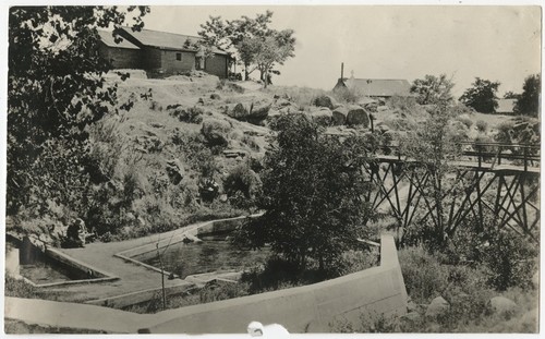 The hot spring at Warner Springs