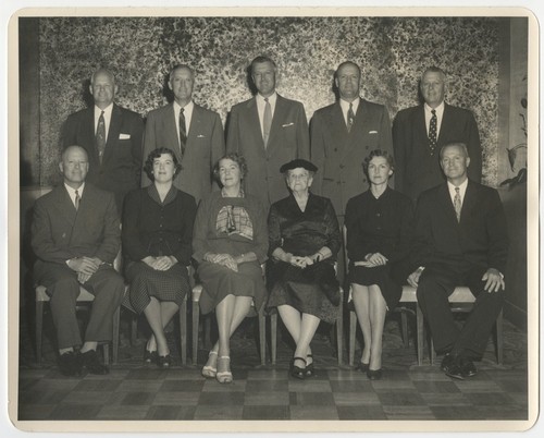 Fletcher family at Thanksgiving after Ed Fletcher's death