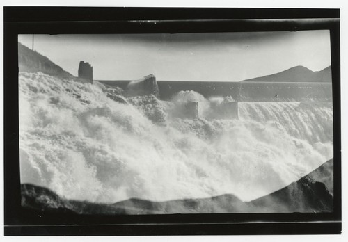 Lake Hodges Dam overflow